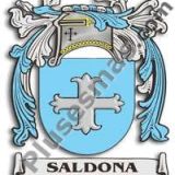 Escudo del apellido Saldona