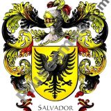 Escudo del apellido Salvador