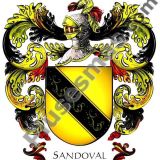 Escudo del apellido Sandoval
