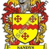 Escudo del apellido Sandys