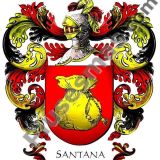 Escudo del apellido Santana