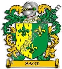 Escudo del apellido Sage