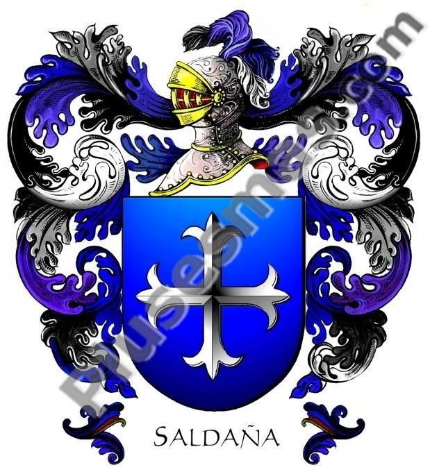 Escudo del apellido Saldaña