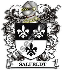 Escudo del apellido Salfeldt