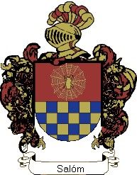 Escudo del apellido Salóm