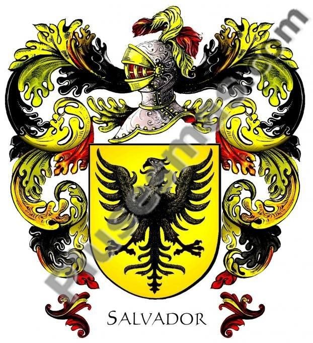 Escudo del apellido Salvador