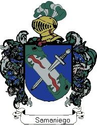 Escudo del apellido Samaniego