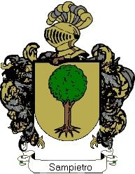 Escudo del apellido Sampietro