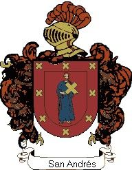 Escudo del apellido San andrés