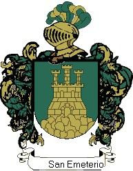 Escudo del apellido San emeterio