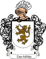 Escudo del apellido San millán