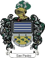 Escudo del apellido San pedro