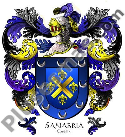 Escudo del apellido Sanabria