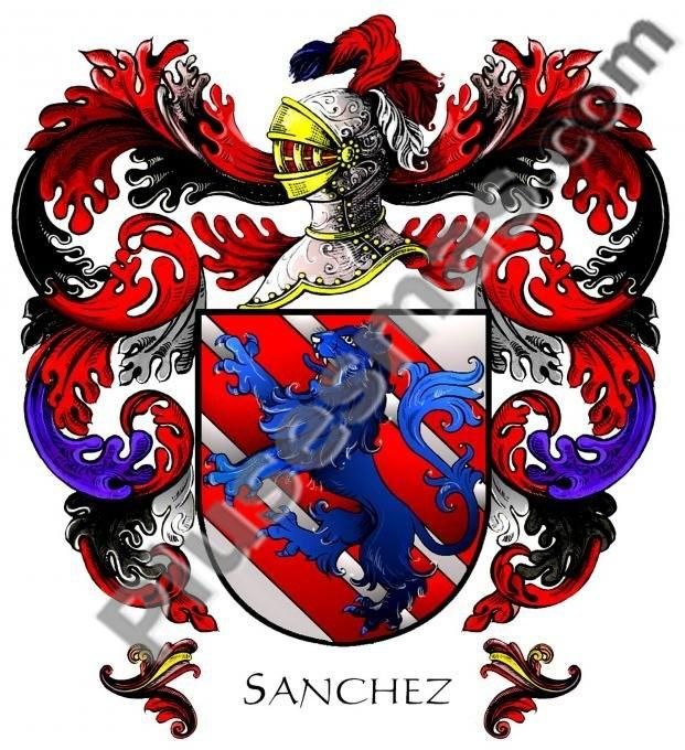 Escudo del apellido Sánchez