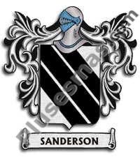 Escudo del apellido Sanderson