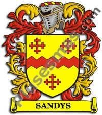 Escudo del apellido Sandys