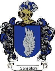 Escudo del apellido Sansaloni