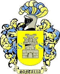 Escudo del apellido Santalla