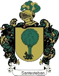 Escudo del apellido Santesteban