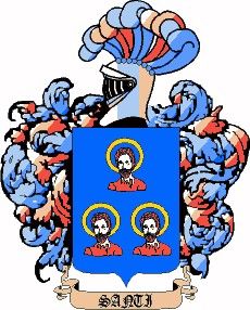 Escudo del apellido Santi