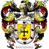 Escudo del apellido Santonyo