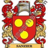 Escudo del apellido Sanzier