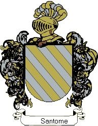 Escudo del apellido Santomé