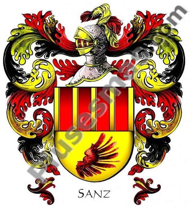 Escudo del apellido Sanz