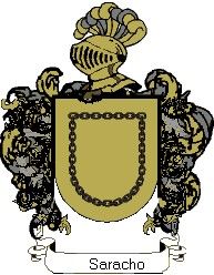 Escudo del apellido Saracho