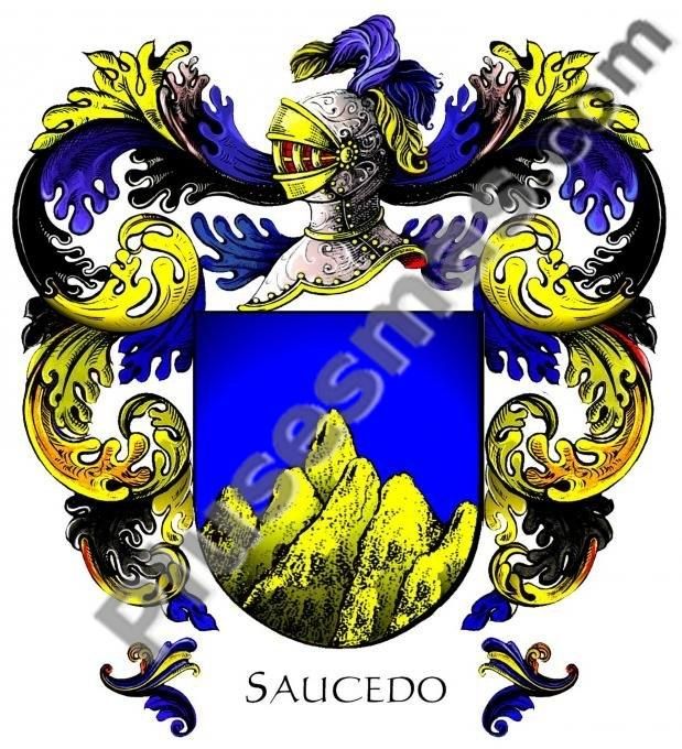 Escudo del apellido Saucedo