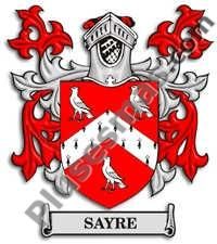 Escudo del apellido Sayre