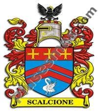 Escudo del apellido Scalcione