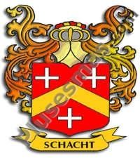 Escudo del apellido Schacht