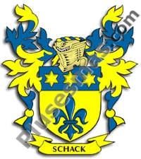 Escudo del apellido Schack