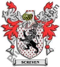 Escudo del apellido Screven