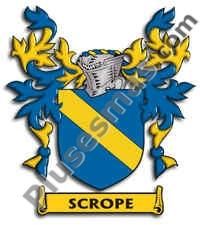 Escudo del apellido Scrope