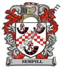 Escudo del apellido Sempill