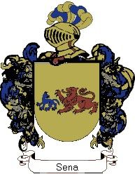 Escudo del apellido Sena