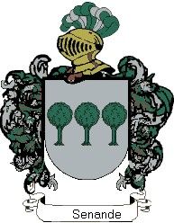 Escudo del apellido Senande