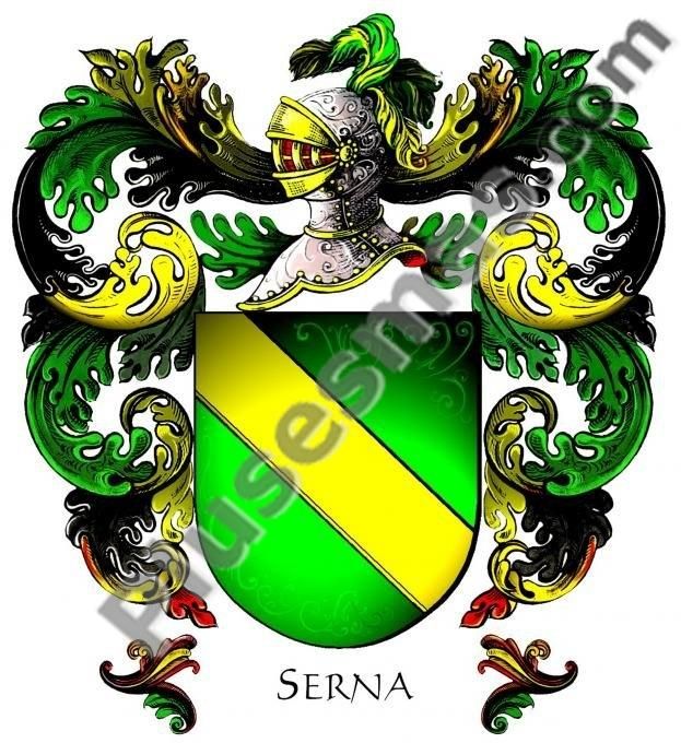 Escudo del apellido Serna