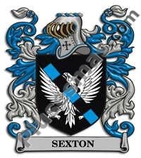 Escudo del apellido Sexton