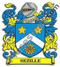 Escudo del apellido Sezille