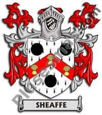 Escudo del apellido Sheaffe