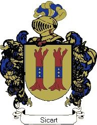 Escudo del apellido Sicart