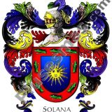 Escudo del apellido Solana
