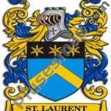 Escudo del apellido Stlaurent