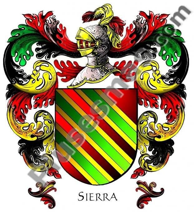 Escudo del apellido Sierra