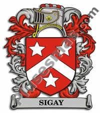 Escudo del apellido Sigay