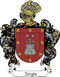 Escudo del apellido Singla