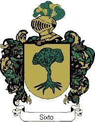 Escudo del apellido Sixto